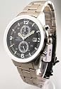 Croton Men's Silver-Tone Watch #CC311153SSBK