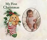 My First Christmas - Puppy - Photo Magnet Frame