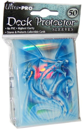 Childrens Toyshop  Toys : Ultra Pro Sleeves - Artists' Series Monte Moore Blue Diamond Dragon 82006