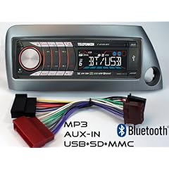 Telefunken RDS Autoradio f�r FORD KA mit UKW CD MP3 USB SD Bluetooth Freisprechen