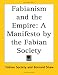 Book Fabianism and the Empire: A Manifesto by the Fabian Society