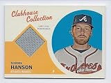 2012 Topps Heritage Clubhouse Collection Game Used Jersey #TH Tommy Hanson Atlanta Braves
