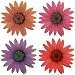 Self-Stick Daisy 4-pc. Wall Art Set