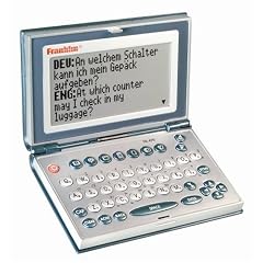 Franklin TG-470  12-Language-Translator, Deu, Eng, Fra, Ita, Spa, Tür, Port, Hol, Rus, Pol, Tsch, Ung elektronisches Wörterbuch