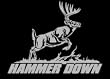 Hammer Down Upstream Images Silver Vinyl Wildlife Car Truck Window Decal Sticker