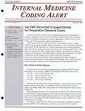 Magazines : Internal Medicine Coding Alert