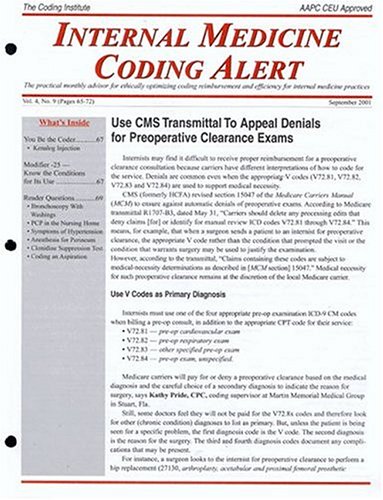 Childrens Toyshop  Magazines : Internal Medicine Coding Alert