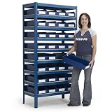 Review BiGDUG CBK4 / Storage Bay complete with 32 x P4520 plastic bins