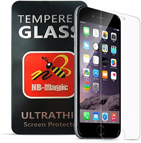 [3 Pack] iPhone 6 Screen Protector,NB-Magic(TM) 0.2mm 9H Hard 2.5D Tempered Glass Screen Protector for iPhone 6 6S