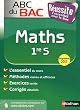 Math�matiques 1er S : Programme 2011
