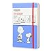 Moleskine 2016 Peanuts Limited Edition Daily Planner, 12M, Large, Blue, Hard Cover (5 x 8.25)