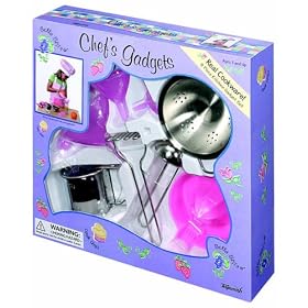 Children's Kitchen Cooking Tools and Gadgets Set in Gift Box *Perfect Gift Idea for Children,... by Toy Cooking Sets