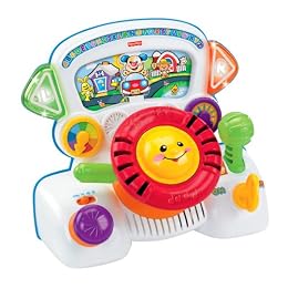 Fisher-Price Rumble and Learn Driver Toy