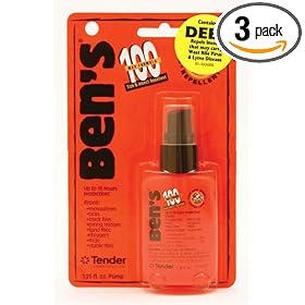 Tender Ben's 100 Max Pump Spray, 1.25 Ounce Bottle (Pack of 3)
