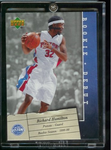 2006 /07 Upper Deck Richard Hamilton Rookie Debut Detroit Pistons Basketball Card #24- Mint Condition - Shipped in protective ScrewDown Case!