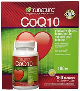 n.com: Trunature Coq10 100 Mg: 150 Softgels: