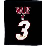 Pro Towel Sports Miami Heat Dwyane Wade 15X18 Player Jersey Rally Towel 11In X 18In