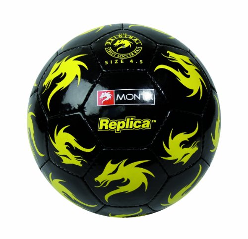 Monta FUSSBALL REPLICA II SW/GB, schwarz/gelb, 4,5 im Preisvergleich 