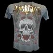 HOSTILITY Mens TRUST NO ONE Premium T-shirt- Grey- Choice of Size and Color