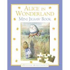Alice in Wonderland Mini Jigsaw Book