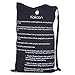 Kakoon Extra-Large Drawstring Laundry Bag with Shoulder Strap, 24-Inch-by-36-Inch