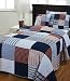 Be-You-tiful Home Ryan Cotton Twin Quilt Set with Sham and Pillow