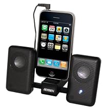 Jensen System Portable Stereo Speakers