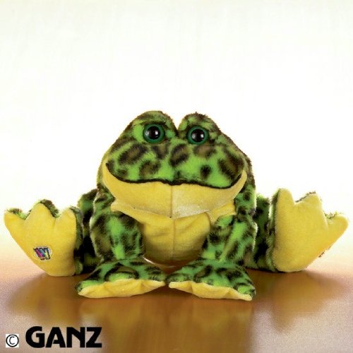 Webkinz Bullfrog with Trading Cards