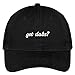 Trendy Apparel Shop Got dabs Embroidered Low Profile Adjustable Cap Dad Hat - Black