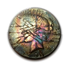  Batman: The Dark Knight - Two Face Silver Dollar Coin Replica