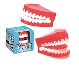 Classic Chattering Teeth Wind-up Novelty Toy