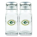 NFL Green Bay Packers Glass Salt & Pepper Shakers