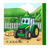 Johnny Tractor Lunch Napkins (20) Party Supplies
