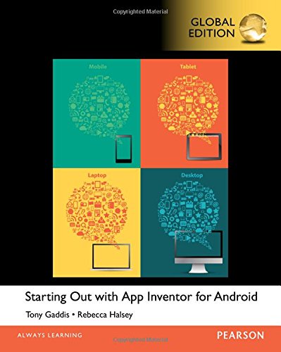 Starting Out with App Inventor for Android