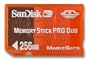 SanDisk SDMSG-256-A17 256 MB Memory Stick Pro Duo Gaming Memory Card (Retail Package)