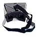 Gloriest 3D VR Virtual Reality Headset 3D VR Glasses with for 3.5-6 Inches iPhone 6, iPhone 5s iPhone 5,iphone 4, Samsung Galaxy S3 S4, Note 3 Note 4,LG etc. 3D Games Google Cardboard Style