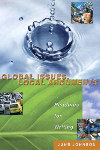 Global Issues, Local Arguments: Readings for Writing under Globalization in The Books Store