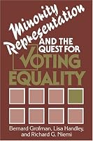 Minority Representation and the Quest for Voting Equality (Cambridge Texts in the History of Political Thought)