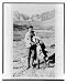 Historic Print (L): [Enos A. Mills, as nature guide on Long's Peak, posed full-length...