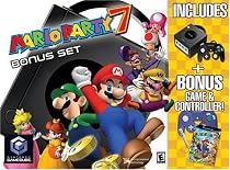 GameCube Console and Mario Party 7 Bundle Hardware (Black)