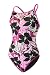 TYR Multisport Women's Jungle Floral Reversible Diamondback, Black, Large