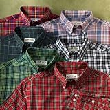 Wrinkle-Free Tartan Shirt