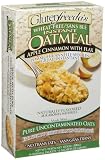 Glutenfreeda's Instant Oatmeal, Apple Cinnamon with Flax, 6-Count Packets (Pack of 8)