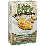 Glutenfreeda'sInstantOatmeal,AppleCinnamonwithFlaxInstantOatmeal,6-OatmealPackets(Packof8)