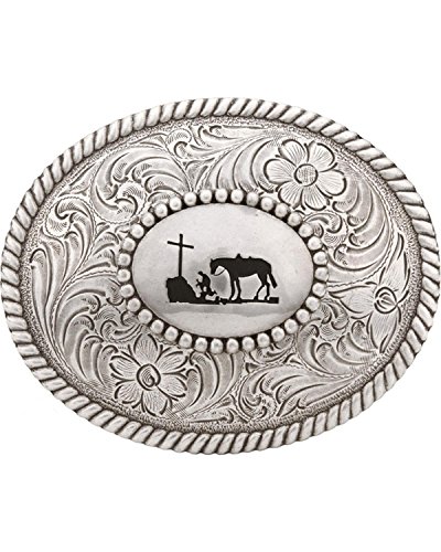 Nocona Men's Cowboy Prayer Belt Buckle