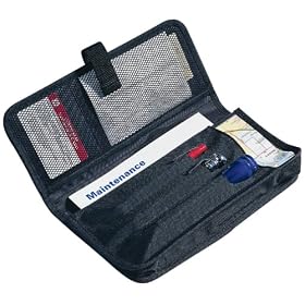 Click here to buy AGB-11 Glove Box Organizer (Nylon, Black) by Case Logic.