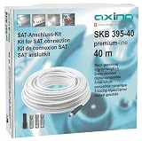 Axing SKB 93-04 3-Fach geschirmt Koaxialkabel 250 m wei&szlig;