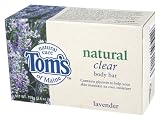 Tom's of Maine - Natural Clear Body Bar Lavender, 4 oz bar