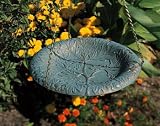 Hanging Oakleaf Birdbath Verdigris