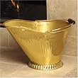Brass Coal Hod for Fireplace